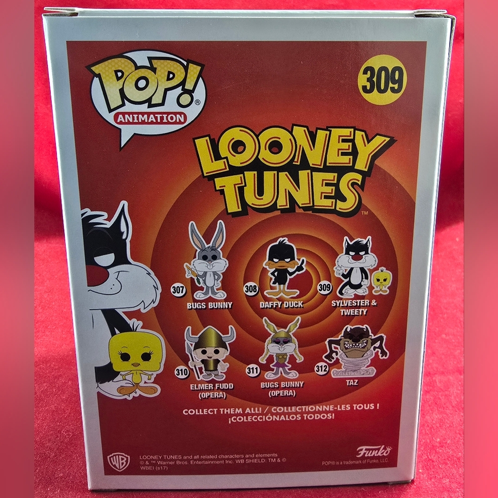 Sylvester & tweety funko # 309 (nib) With Pop Protector - Picture 7 of 7
